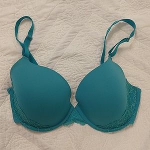 Soma Teal Underwire Bra